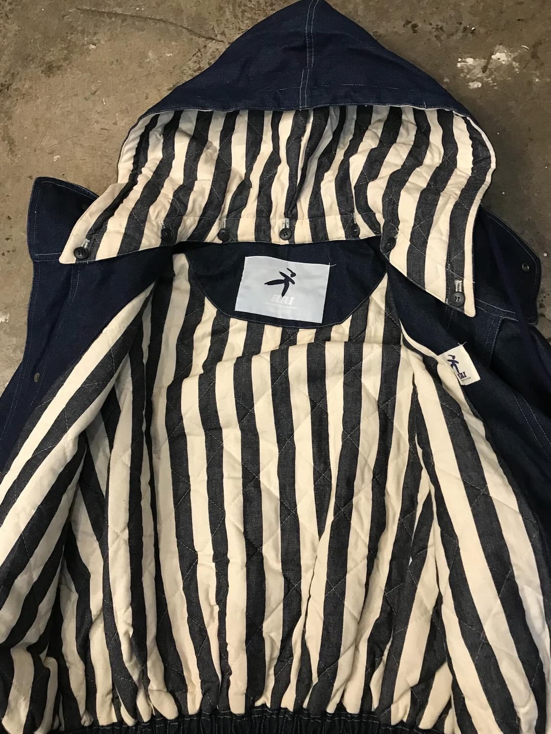 < Issey Miyake Sport Line Hai Hooded JK  상품이미지7