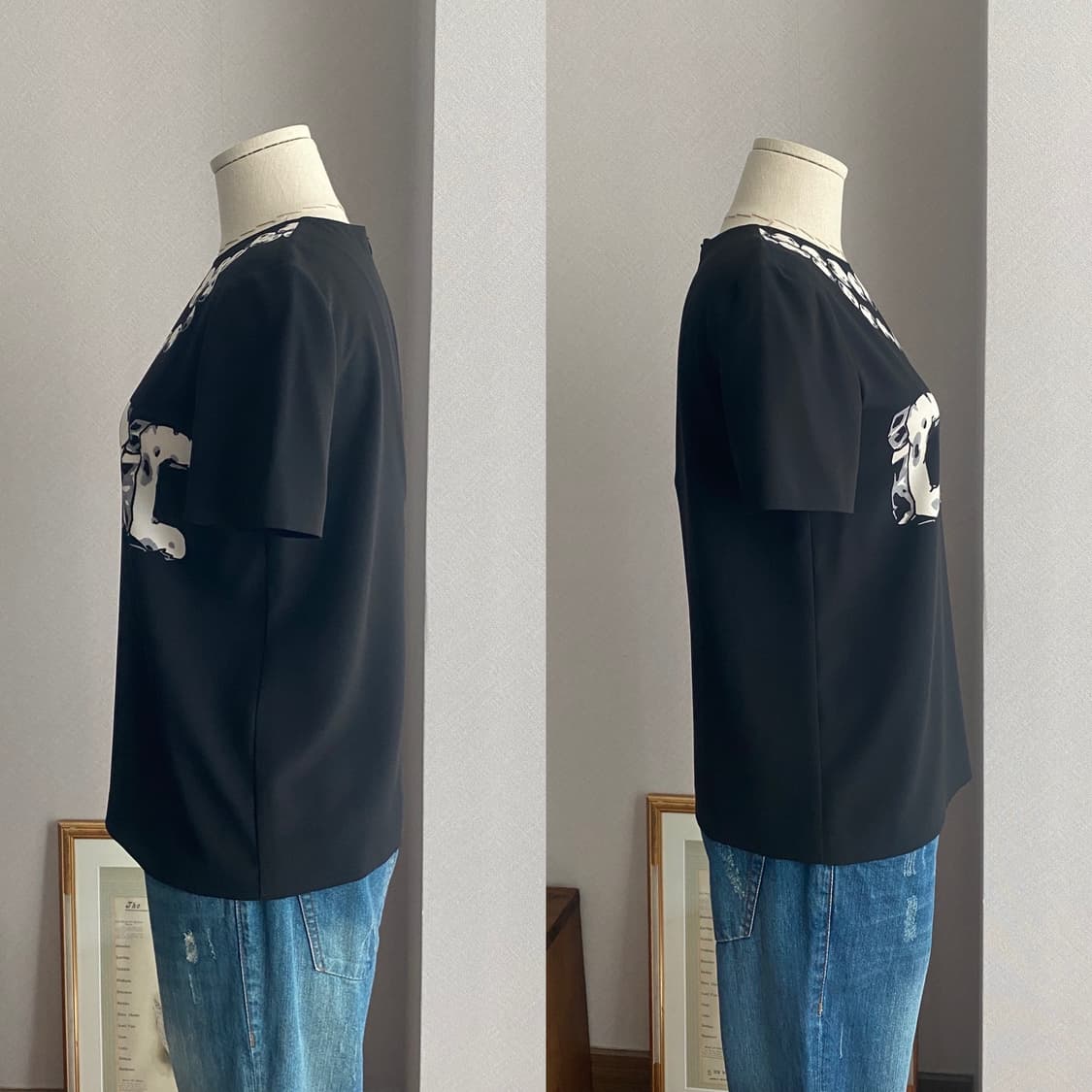 MOSCHINO 모스키노 반팔 블라우스(38) 상품이미지3