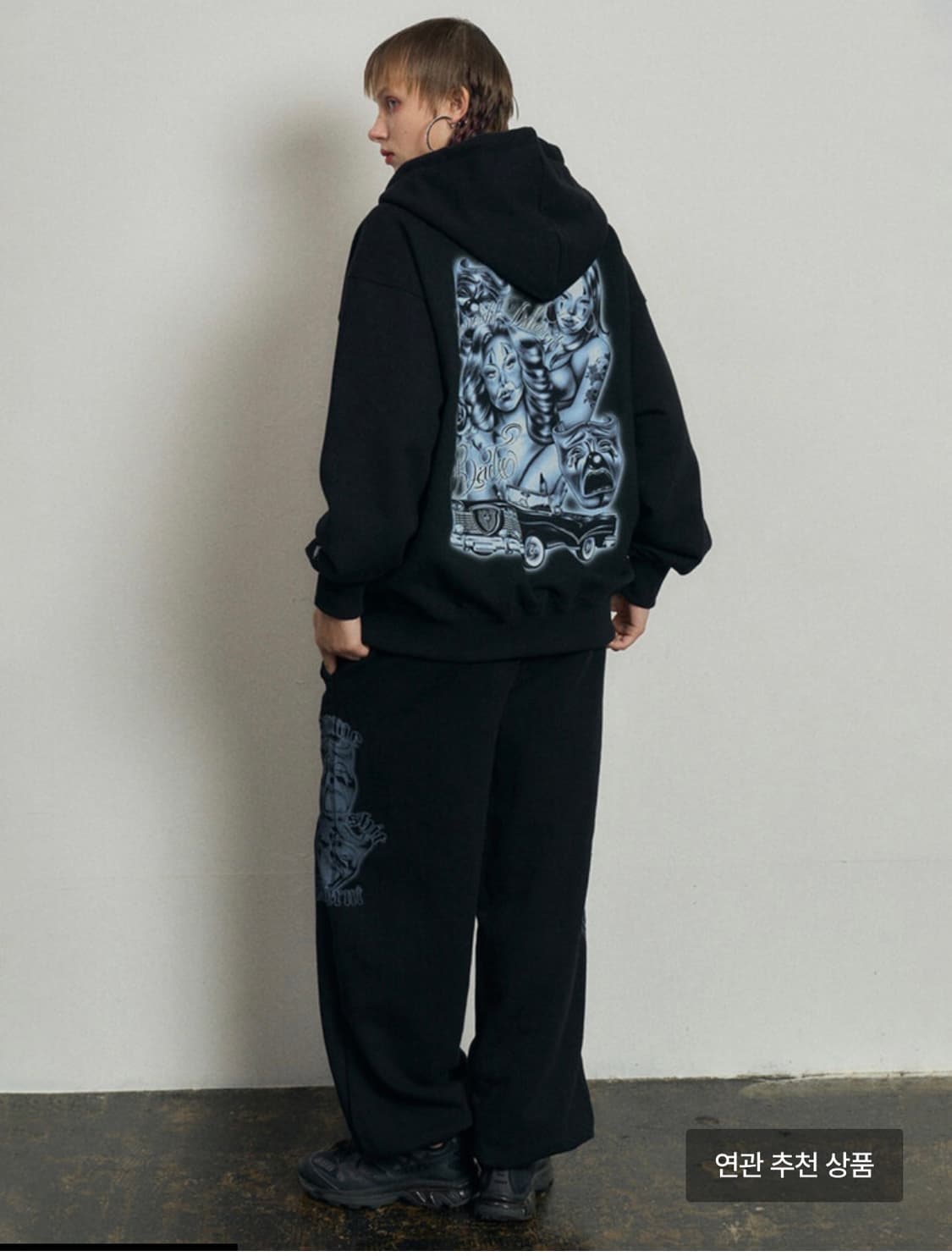 배디 후드집업 조거 셋업 상품이미지1