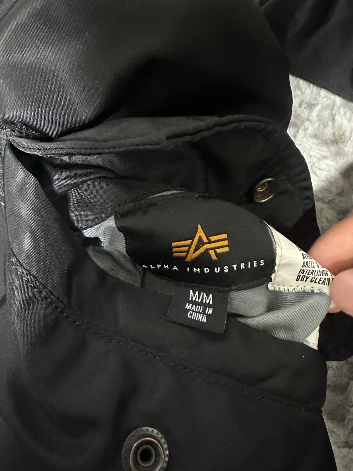 알파인더스트리 ma-1 m사이즈 상품이미지3