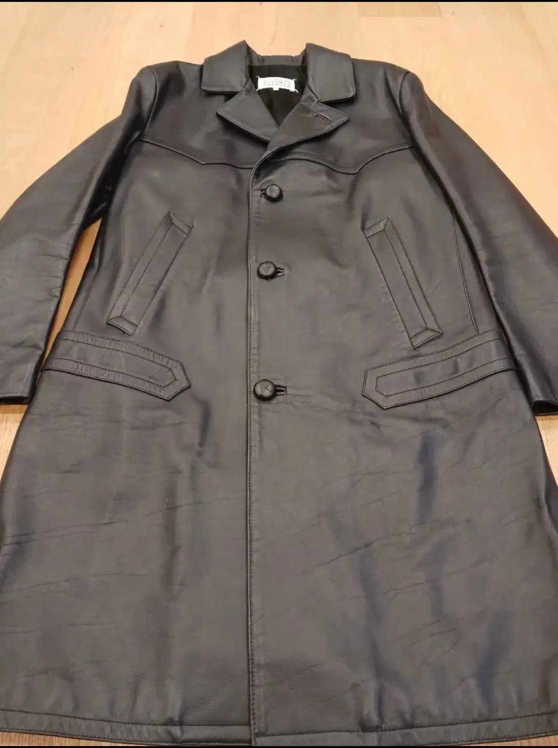 17ss Maison Margiela 14 LEATHER COAT 상품이미지2