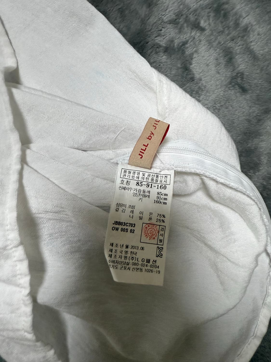 질슈트어트 리본 블라우스 정품 상품이미지3