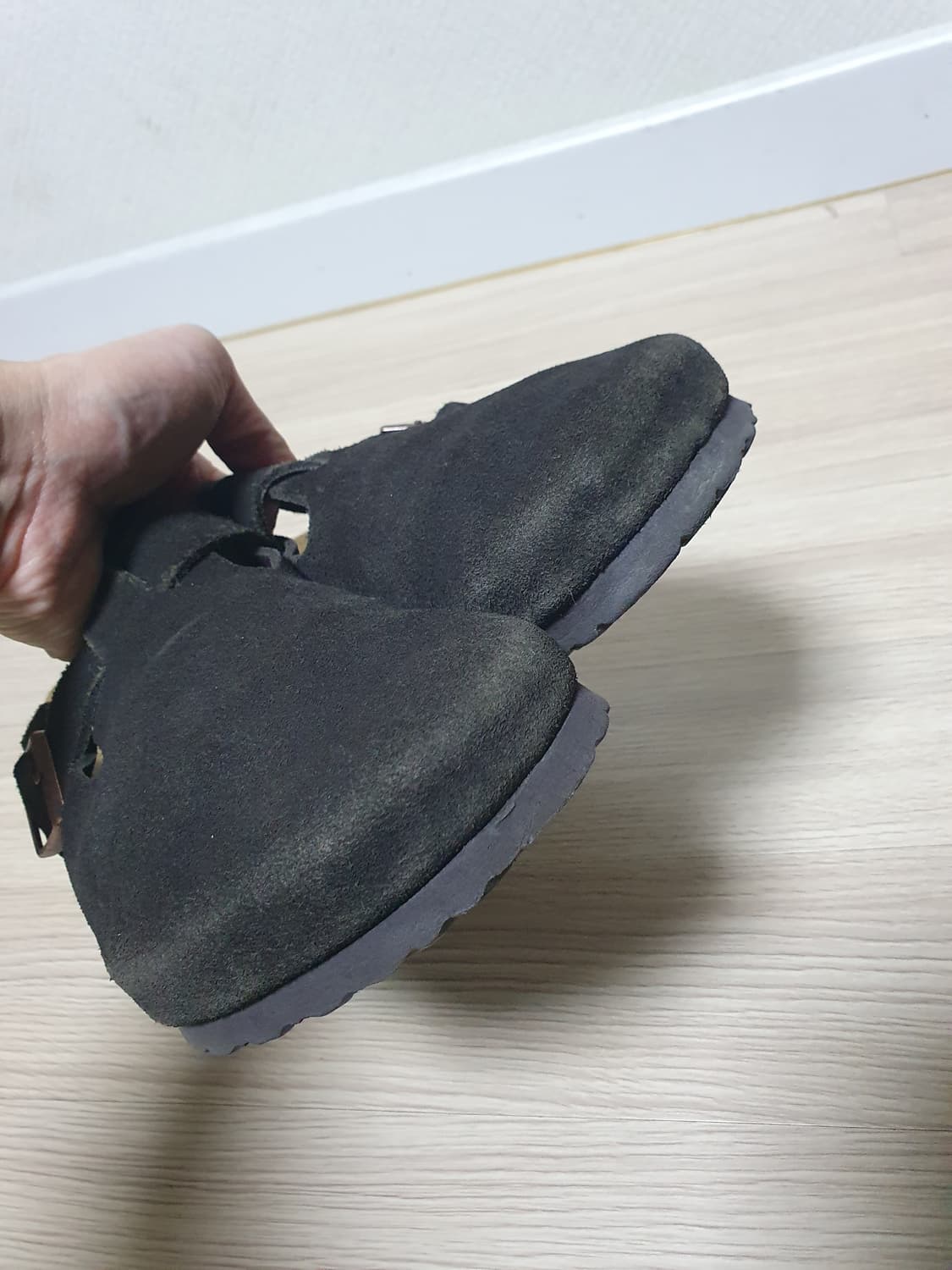 버켄스탁 보스턴 스웨이드 모카 270 상품이미지5