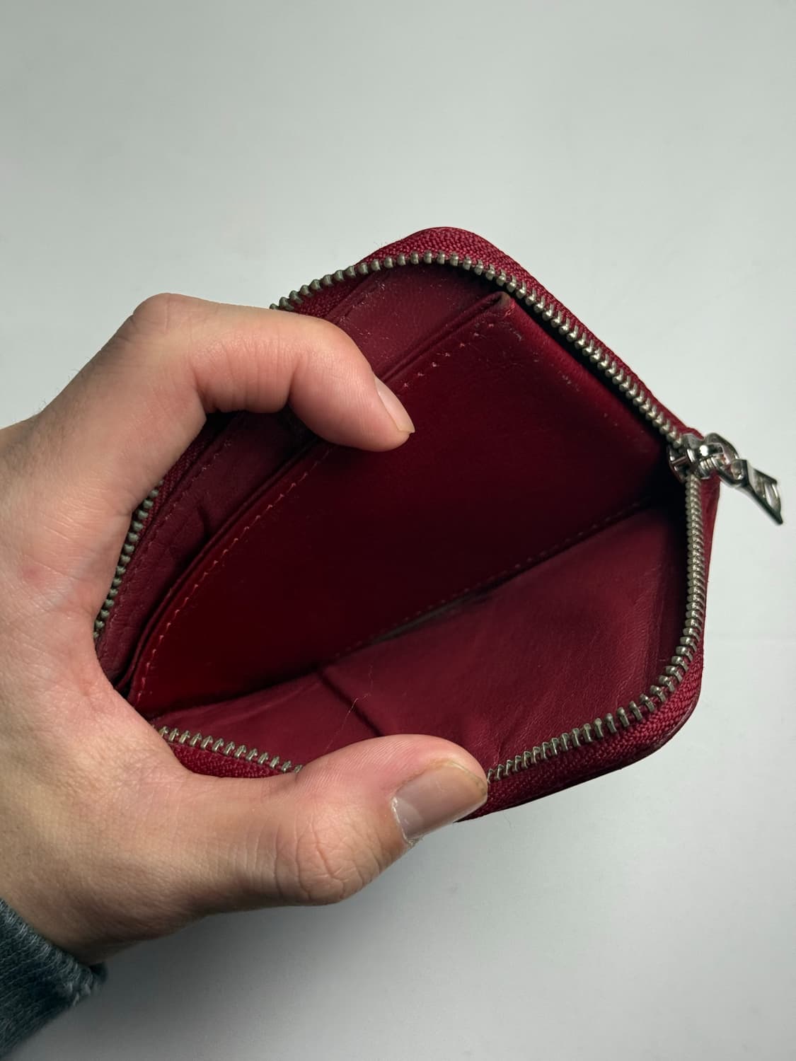 히스테릭 글래머 아카이브 스터드 진짜 소가죽 카드 지갑 상품이미지4