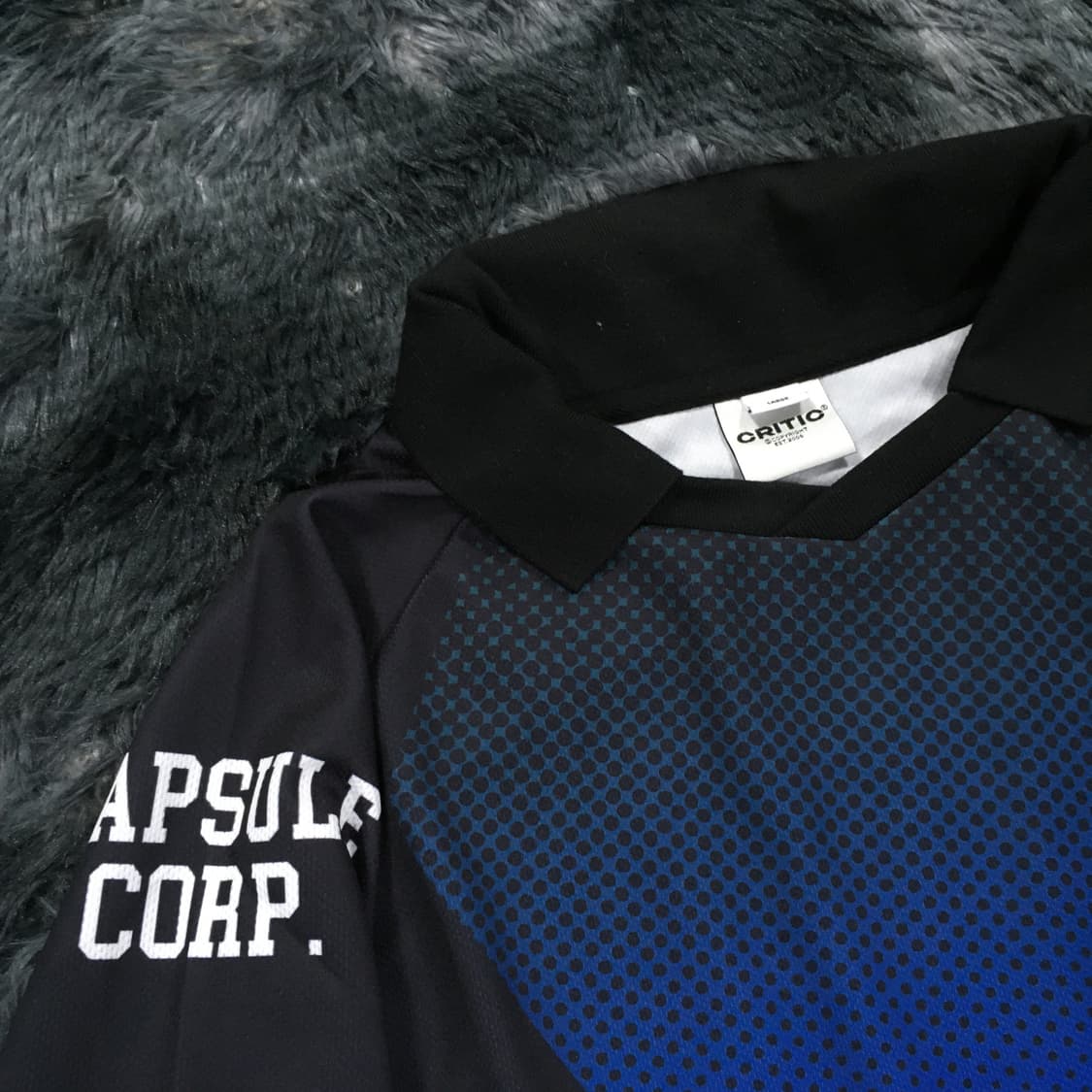 투티/A4 크리틱 드래곤볼 Z capsule corp jerseyblue 상품이미지3