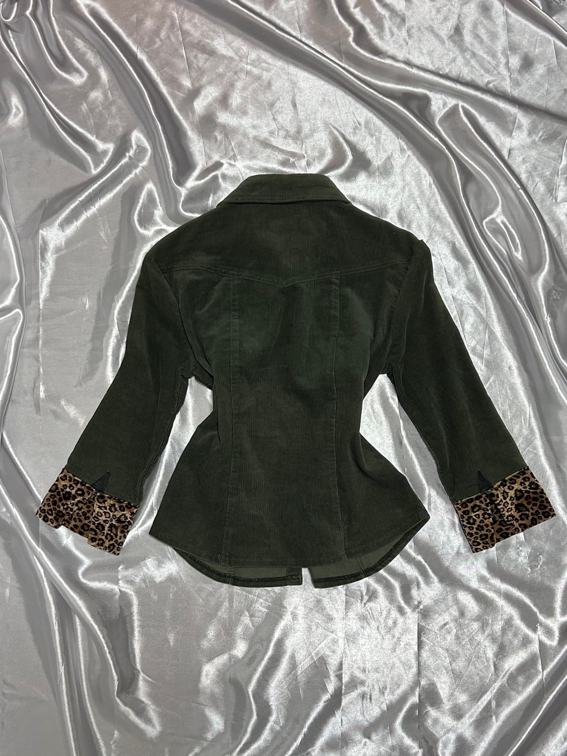 leopard y2k jacket 상품이미지5