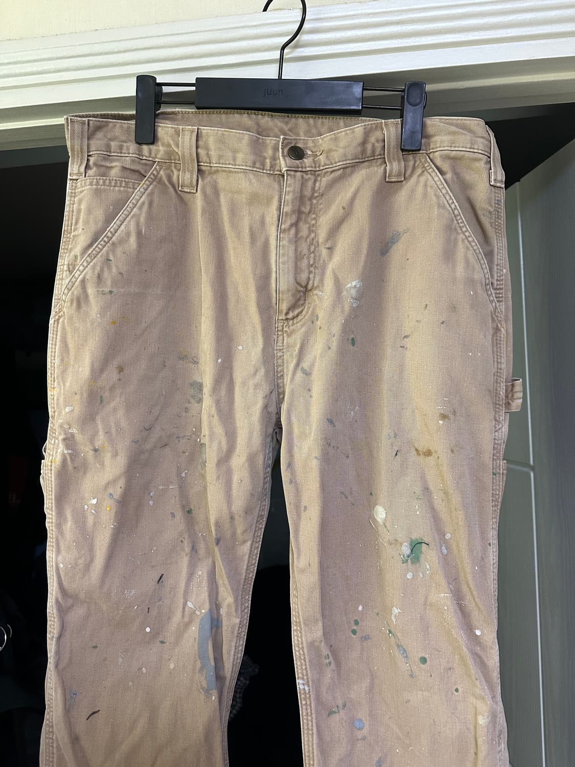 [34X32] 칼하트 B324 DKH 싱글니 카펜터 팬츠 상품이미지2