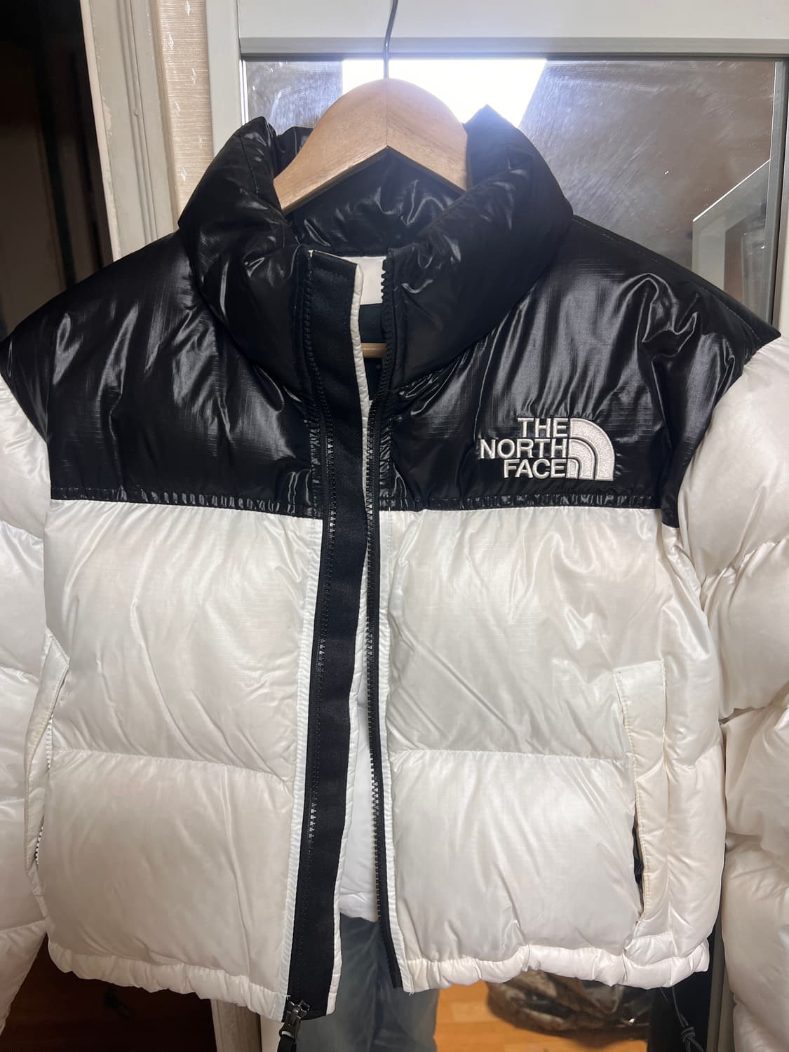 노스페이스 크롭 눕시 화이트 m 상품이미지1