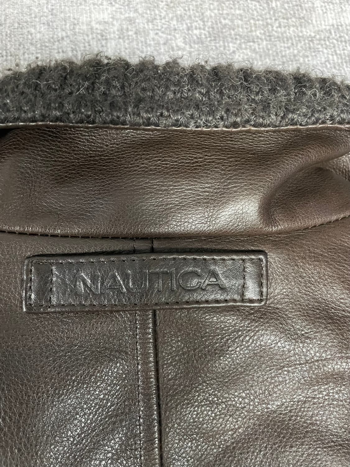 VTG NAUTICA 울카라 리얼레더  상품이미지7