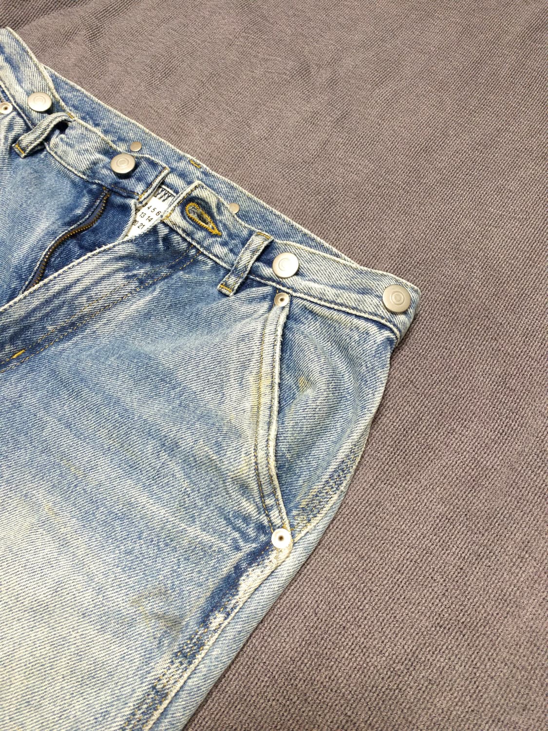 Distressed & Dirtied Painter Denim 상품이미지3