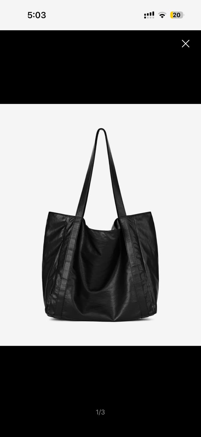 하 아카이브 레더 숄더백 상품이미지1