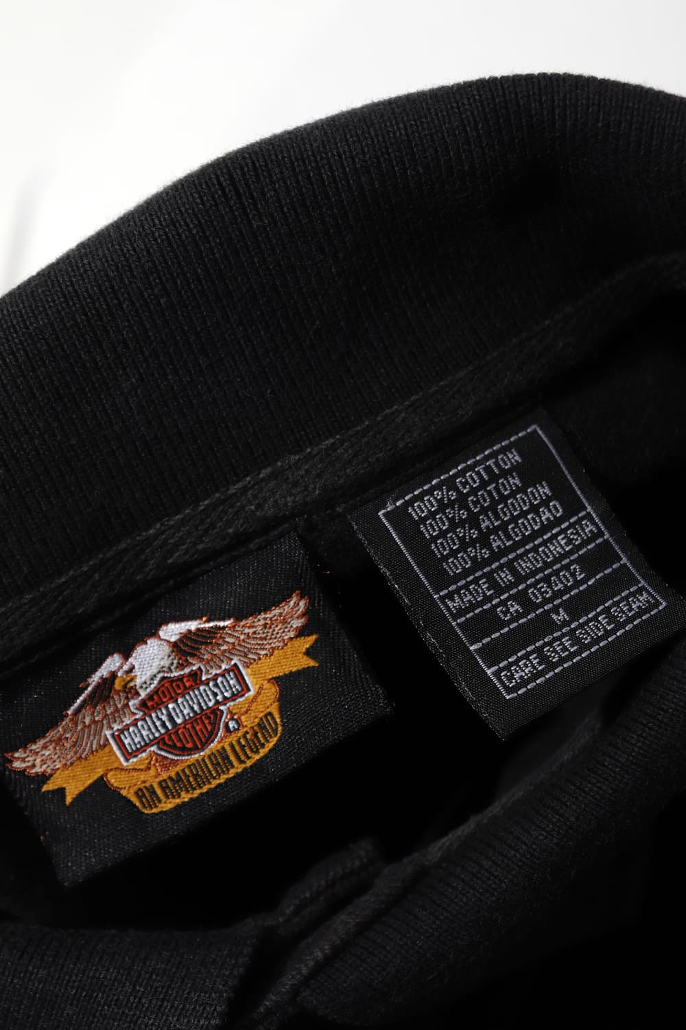 HARLEY DAVISON 코튼 폴로 카라티 size M 상품이미지5