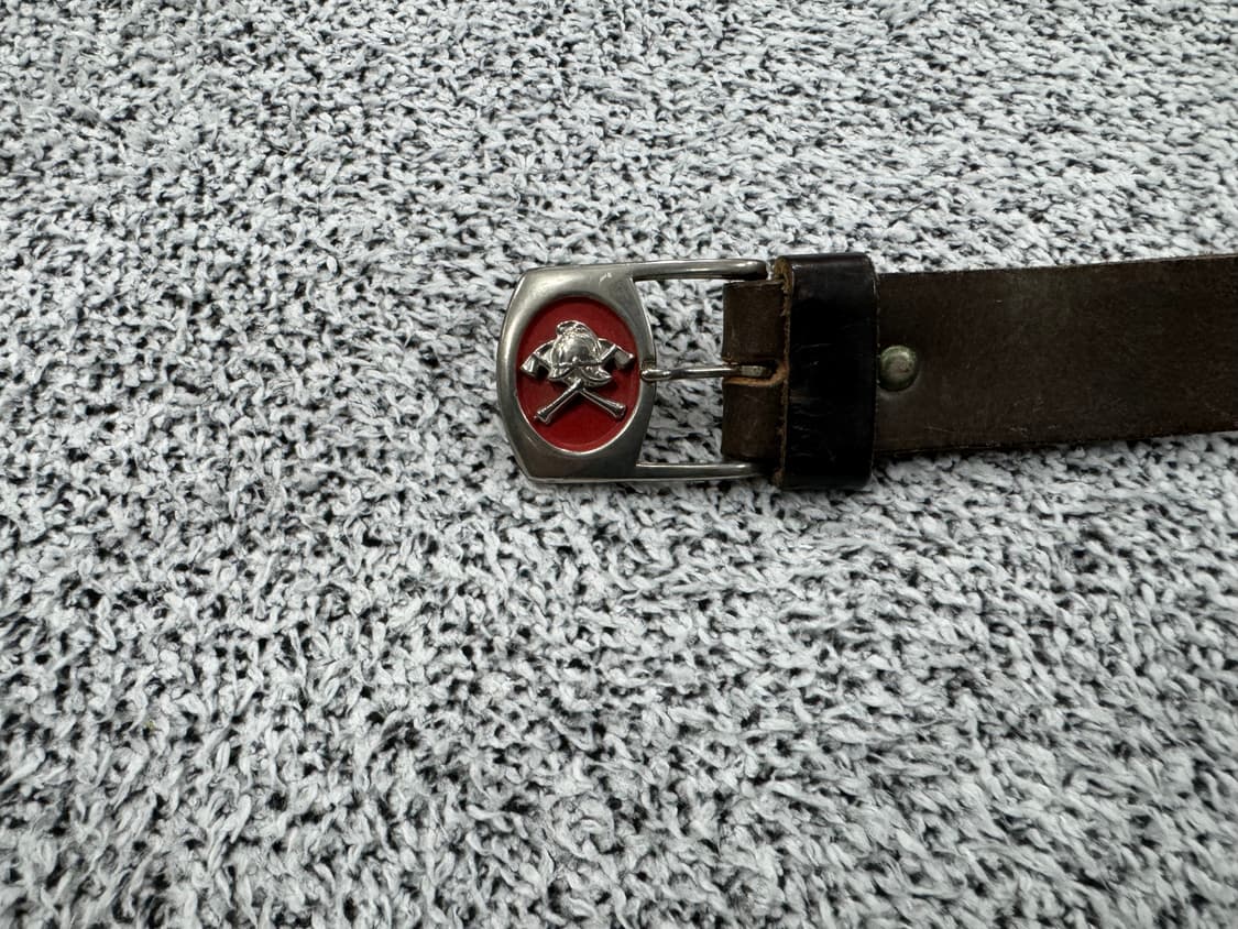 AROS 90s 레더 벨트 상품이미지1