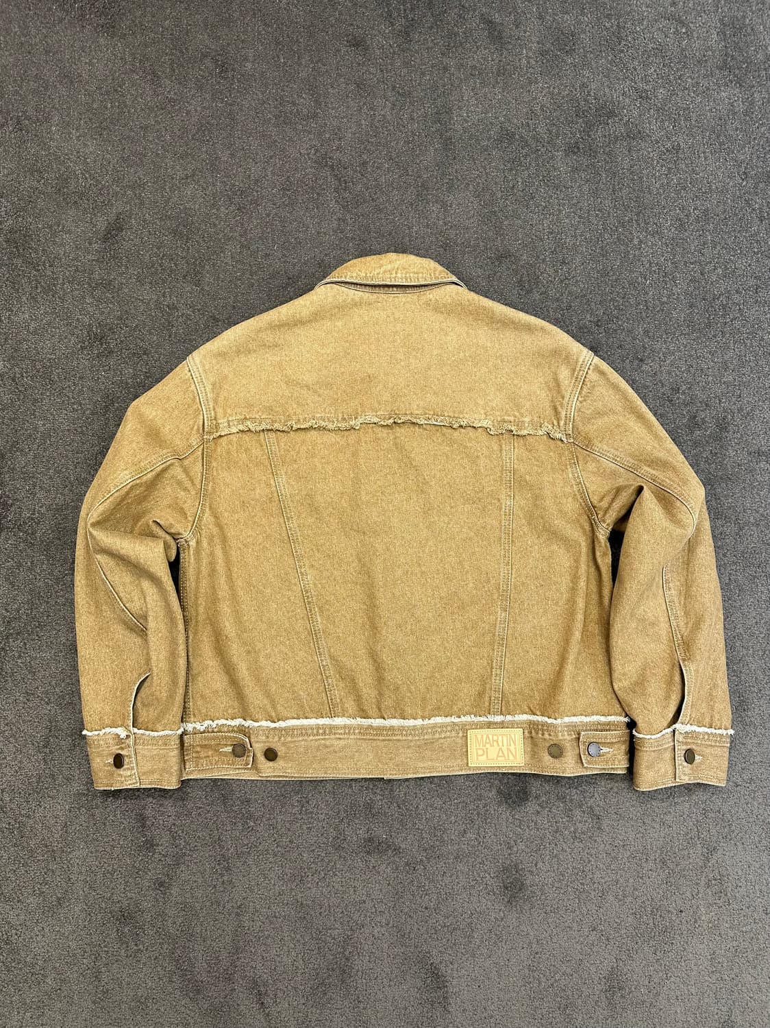마틴 플랜 브라운 데님 자켓 M 상품이미지2