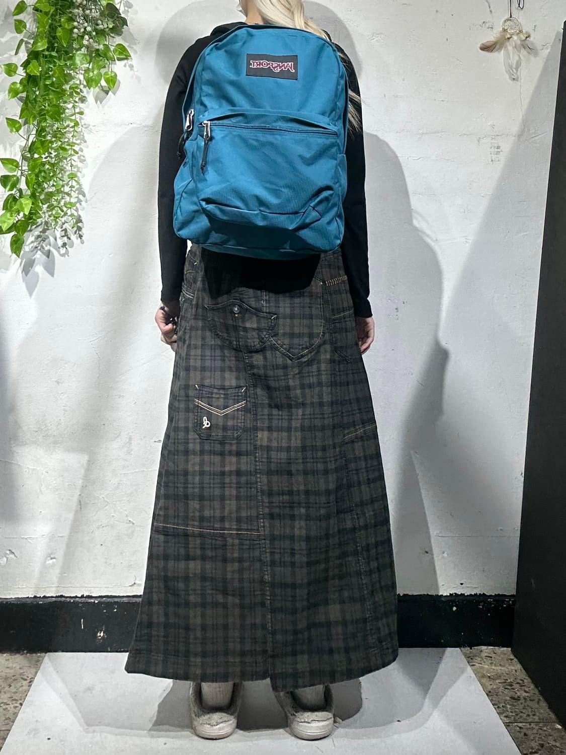 잔스포츠 블루 백팩 가방 상품이미지3