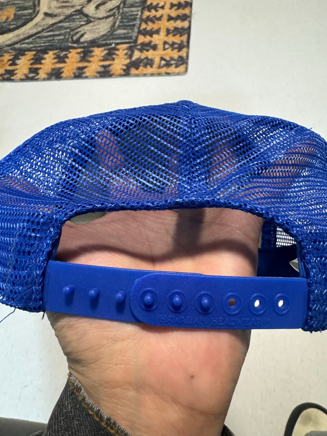 하와이 자수 빈티지 트러커캡 하와이안 헤드웨어 모자 볼캡 스냅백 상품이미지3