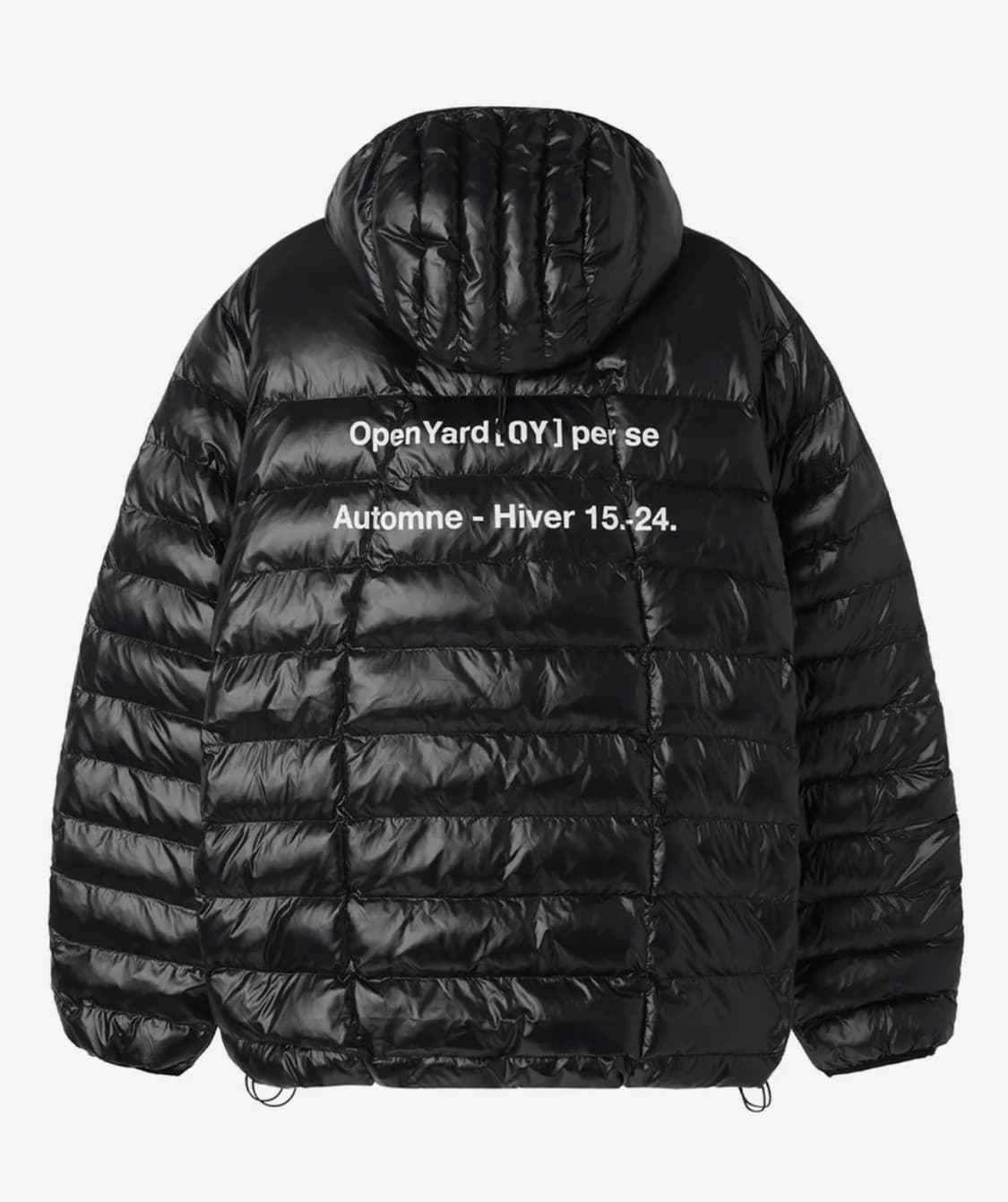 CURVED ZIPPER LIGHTWEIGHT PUFFER JACKET  상품이미지1
