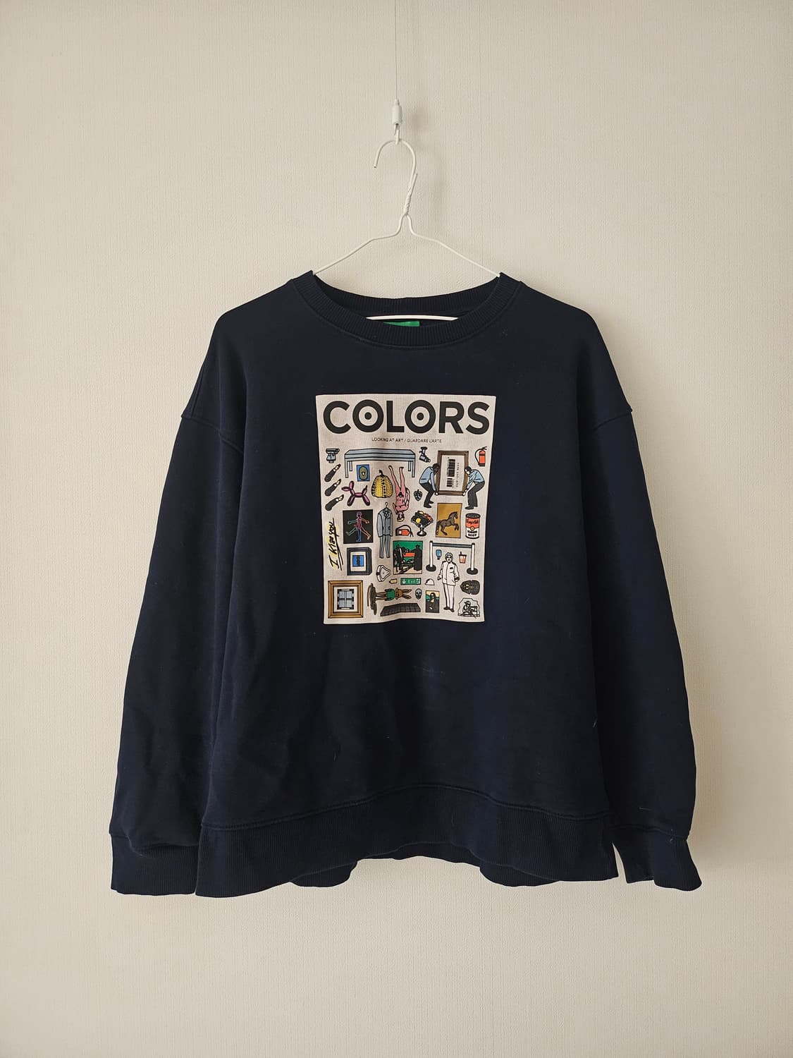 베네통 benetton 스웻셔츠 상품이미지1