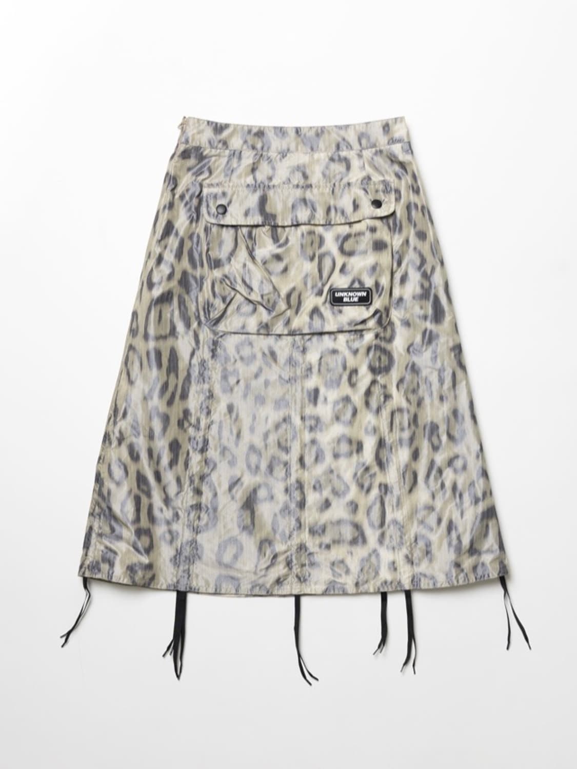 언노운블루 UNKNOWN BLUE shirring skirt 상품이미지6