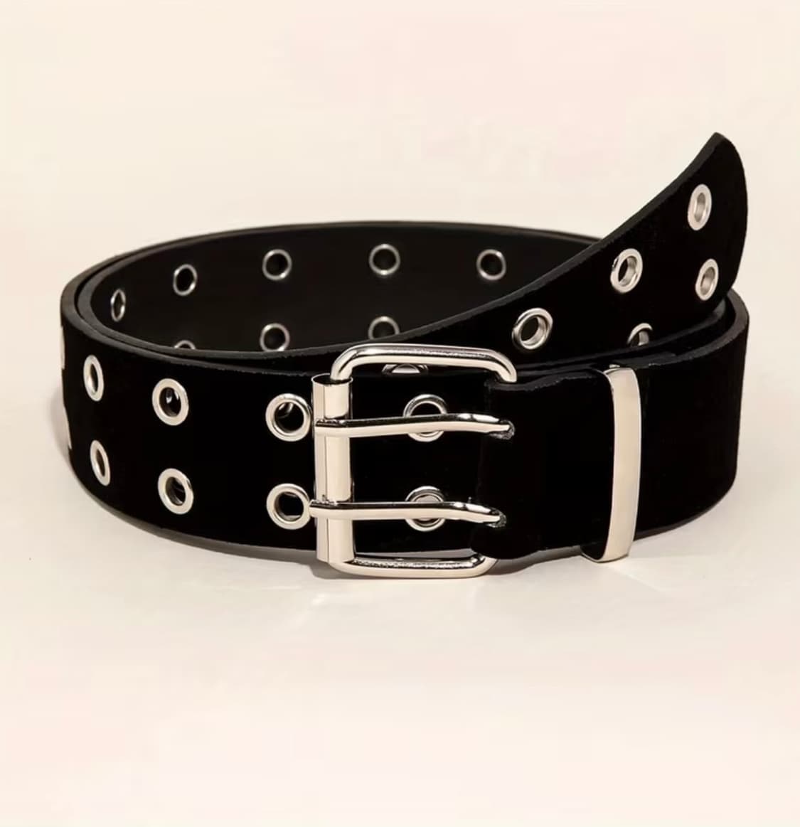 빈티지 벨벳 벨트 상품이미지1