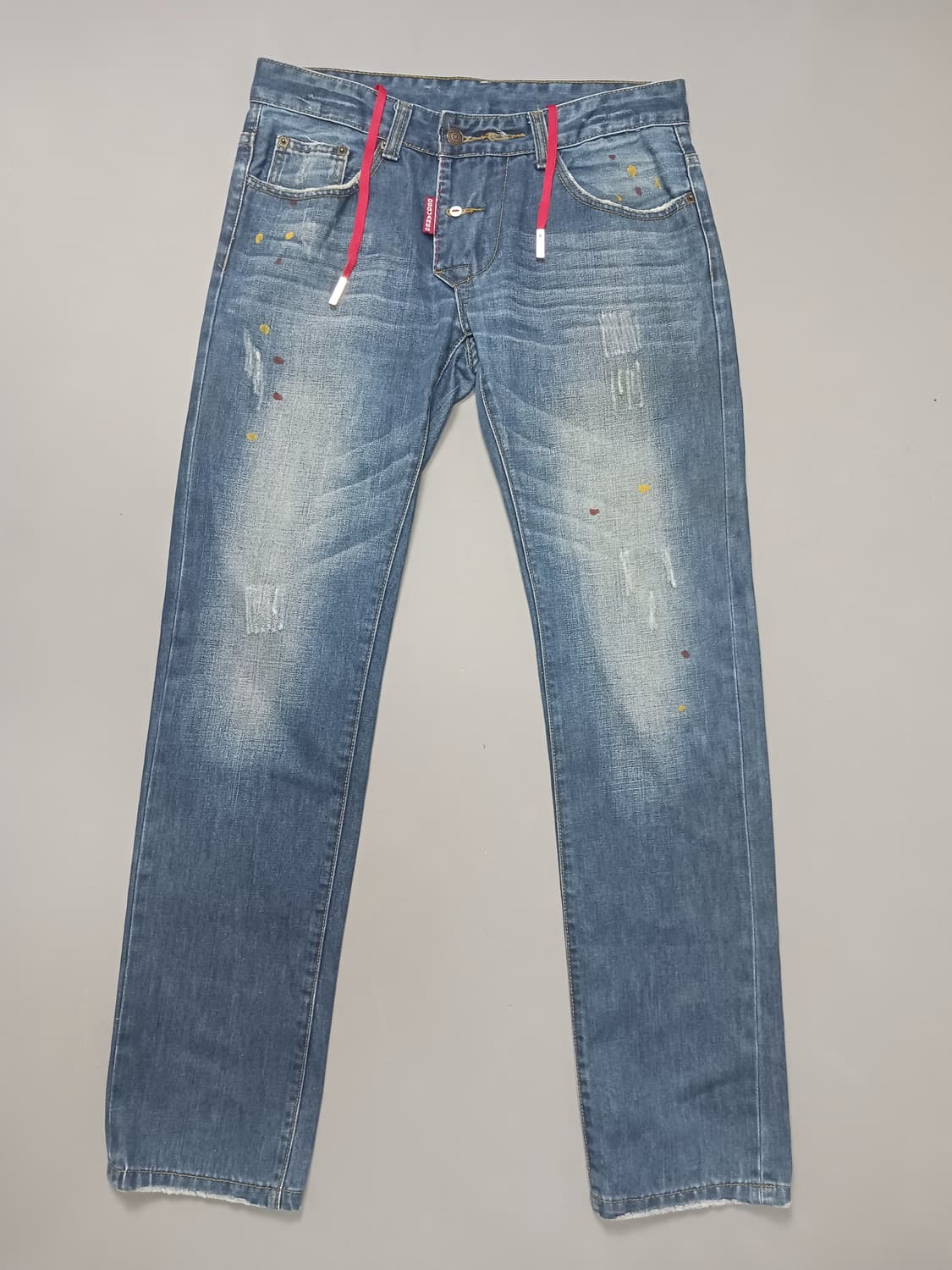 [32] 디스퀘어드2 메이플패치 스트레이트진 청바지 상품이미지1