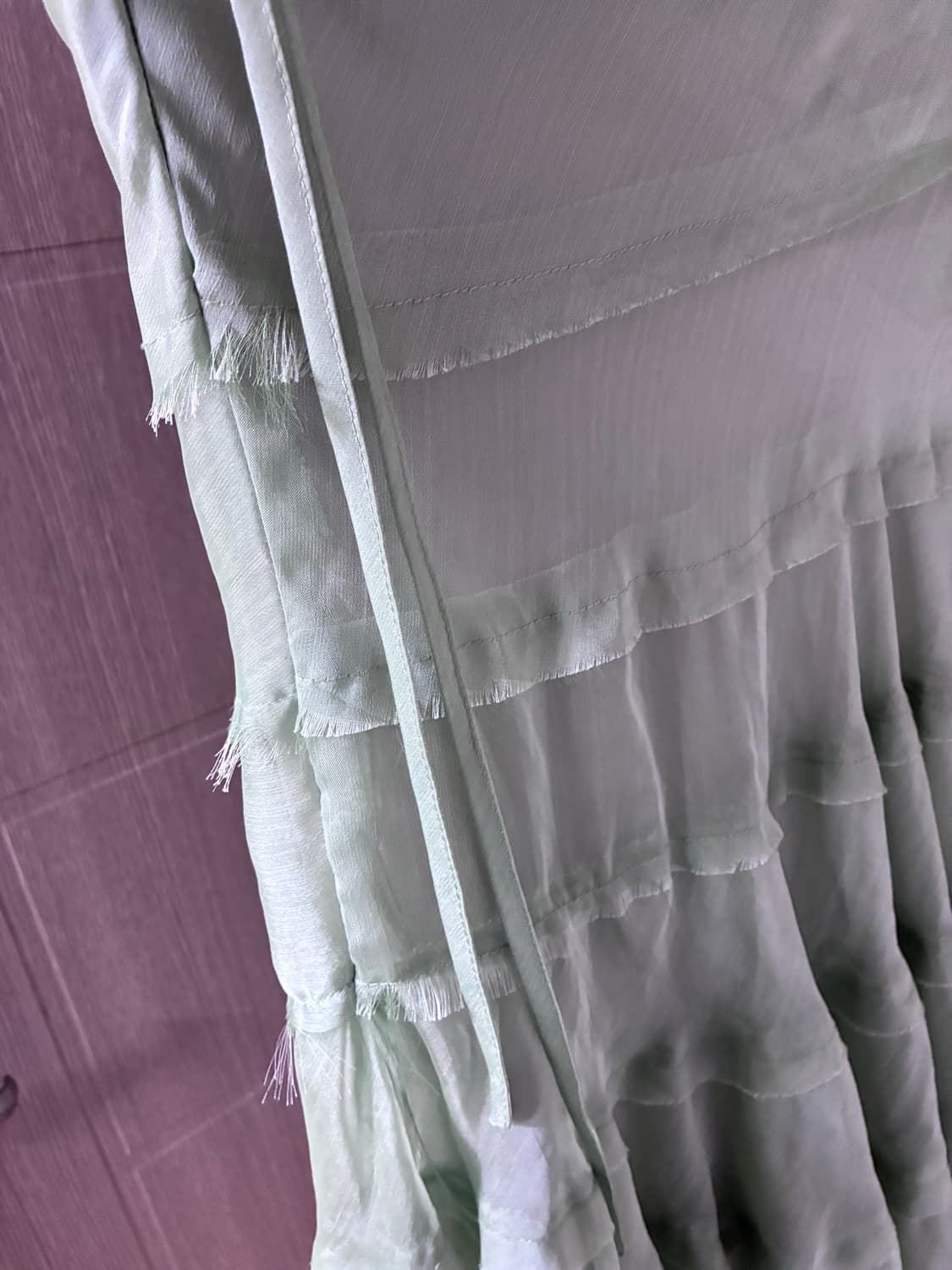 nora shimmering skirt glossy mint 상품이미지5