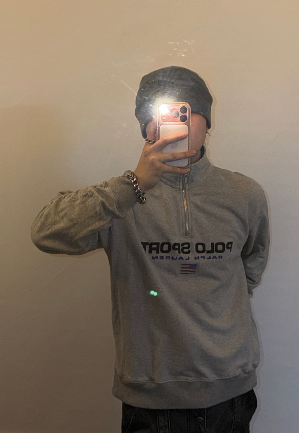 폴로 스포츠 대장급 90‘s 반집업 상품이미지2