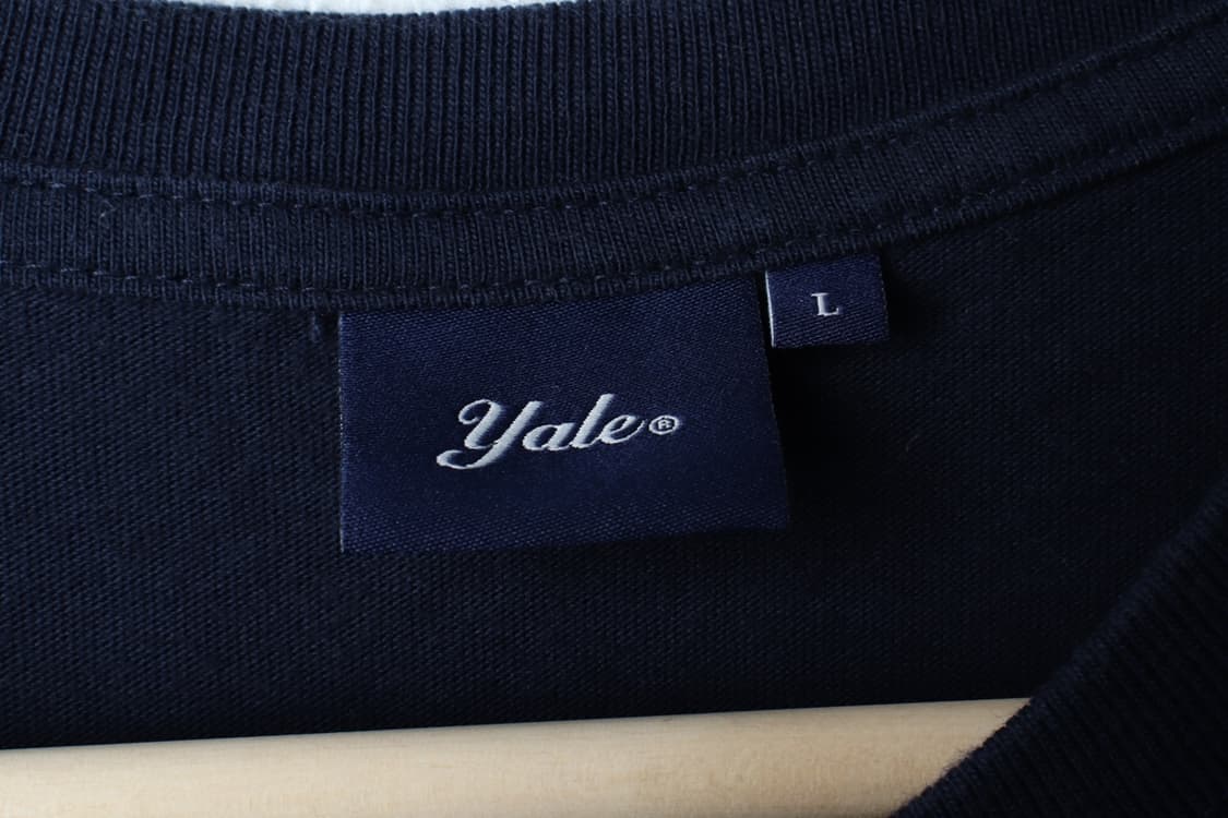 (L-2XL) 예일 반팔 티셔츠 빅로고 네이비 올드스쿨-H31008 상품이미지6