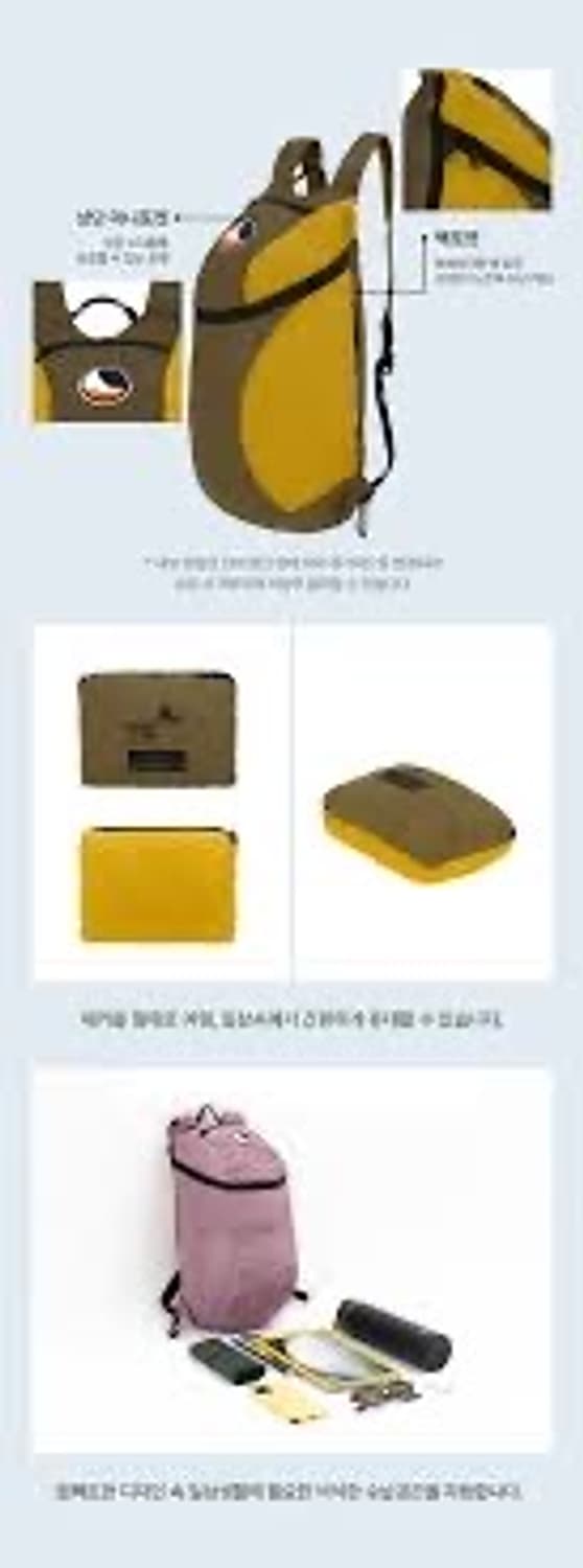 티켓투더문 백팩 15L 상품이미지3