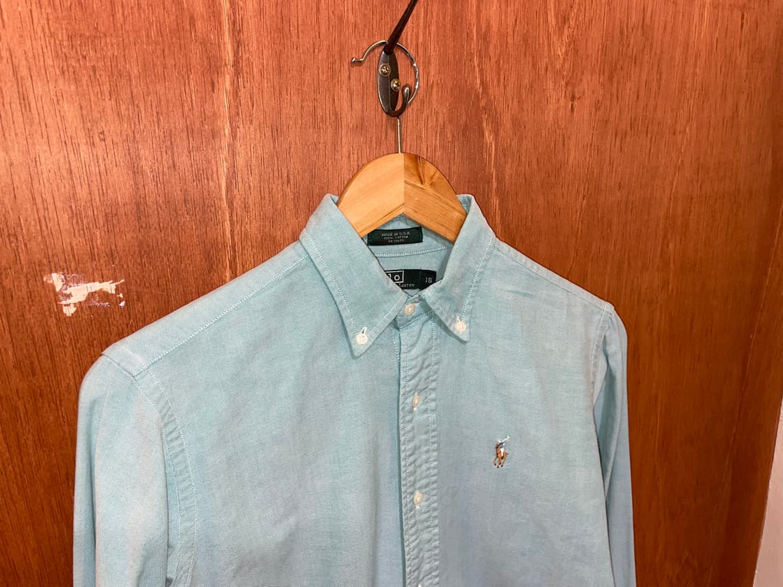 (18) USA POLO 폴로 랄프로렌 솔리드 셔츠 상품이미지5