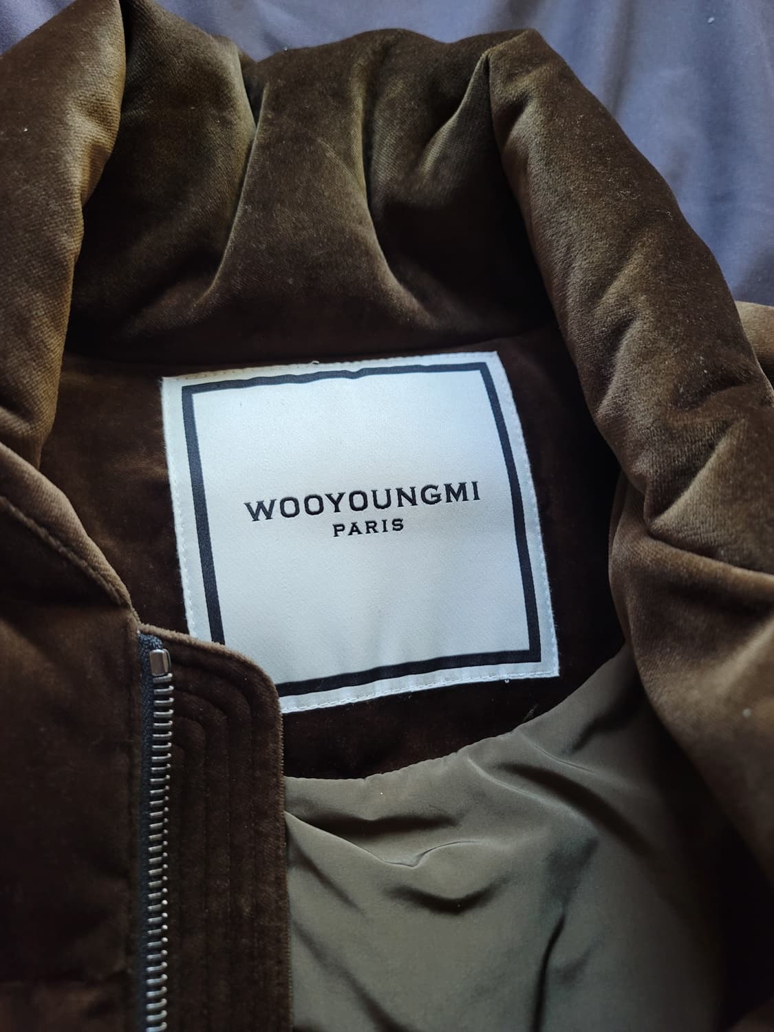 [교환]우영미 벨벳 턴업 패딩 46 ->노스페이스 프로젝트 다운 XL 상품이미지3