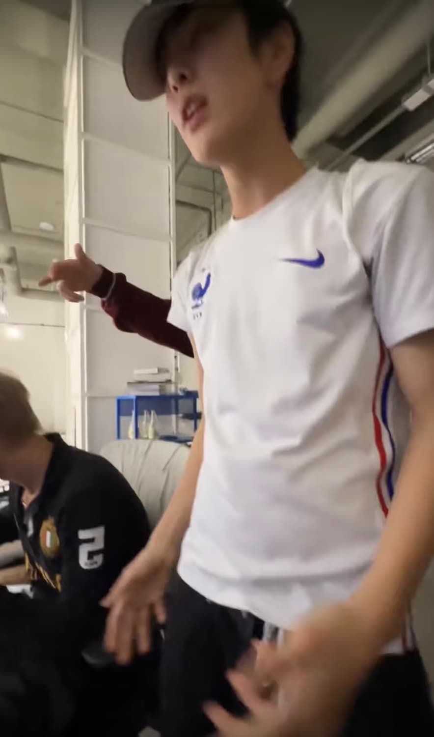 20-21 나이키 프랑스 축구 국가대표 유니폼 (코르티스 안건호 착용 상품이미지5