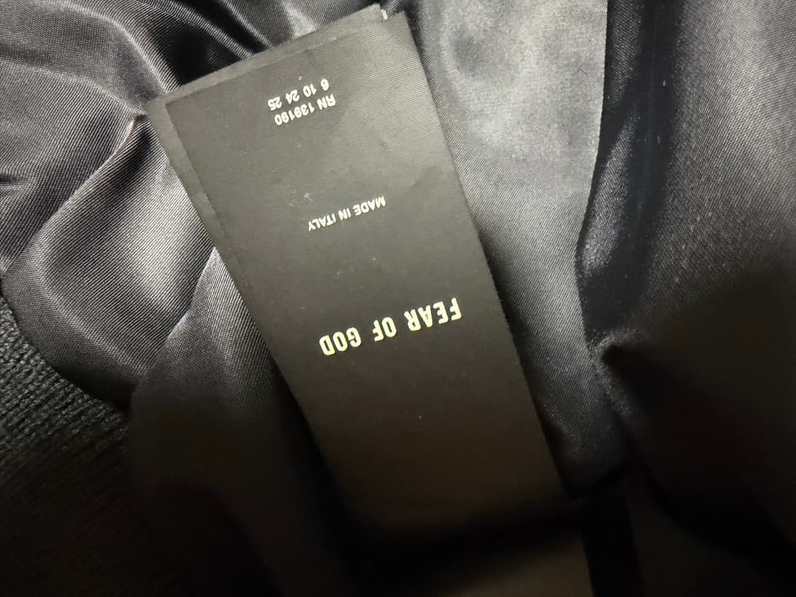 피어오브갓 봄버 자켓 S 상품이미지2