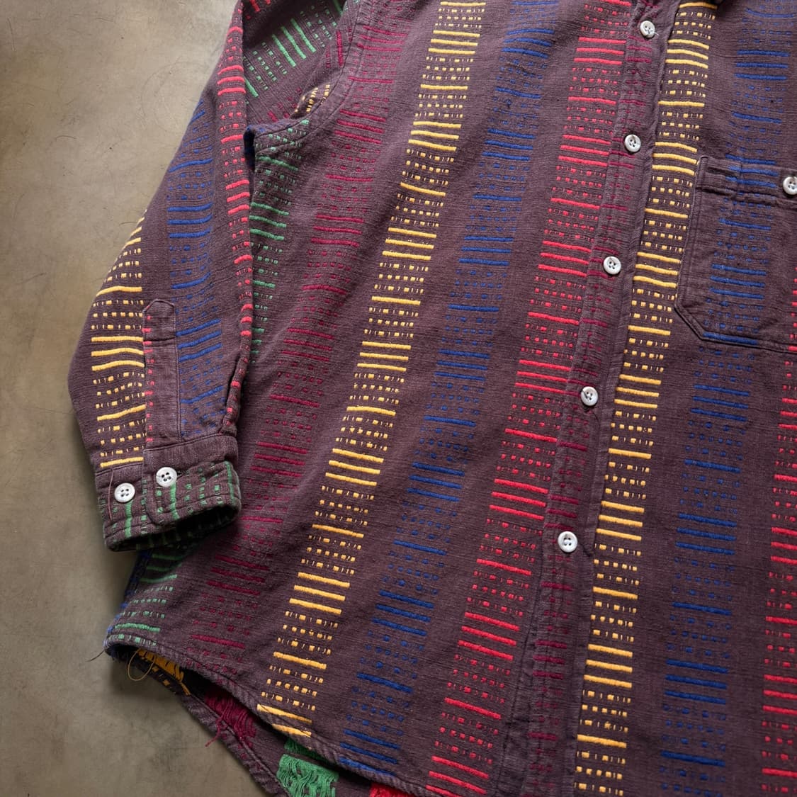 MINDLOOSER 인도 스티치 셔츠 상품이미지2