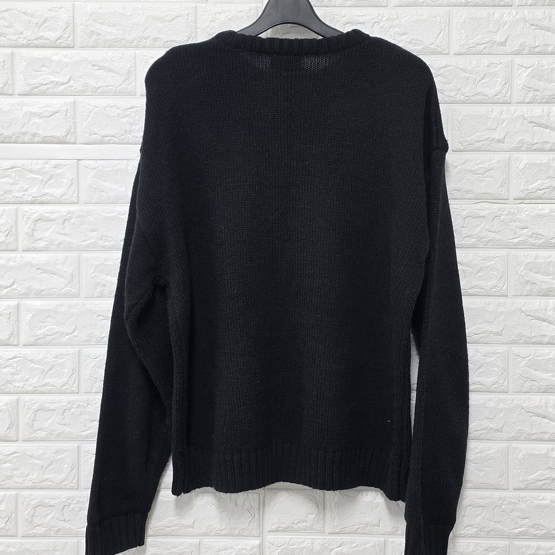 택포// 마크 곤잘레스블랙 니트 L 상품이미지4
