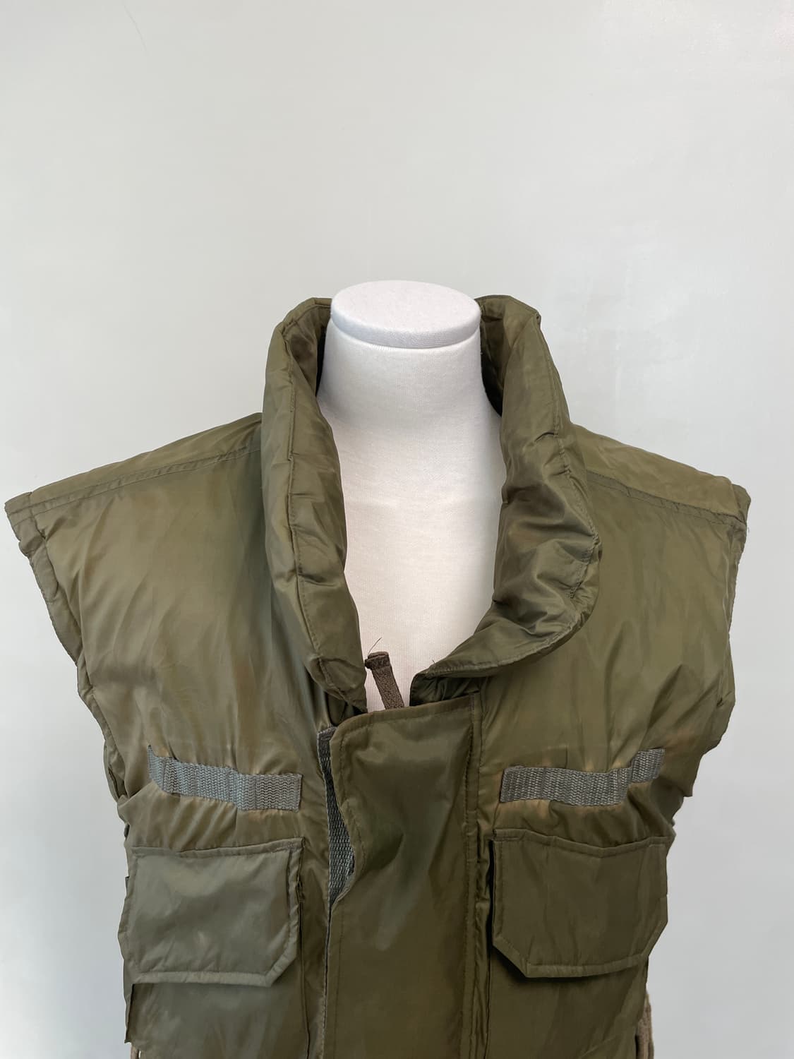 빈티지 휴스톤 m69 밀리터리 베스트 goa y2k  J03859 상품이미지7