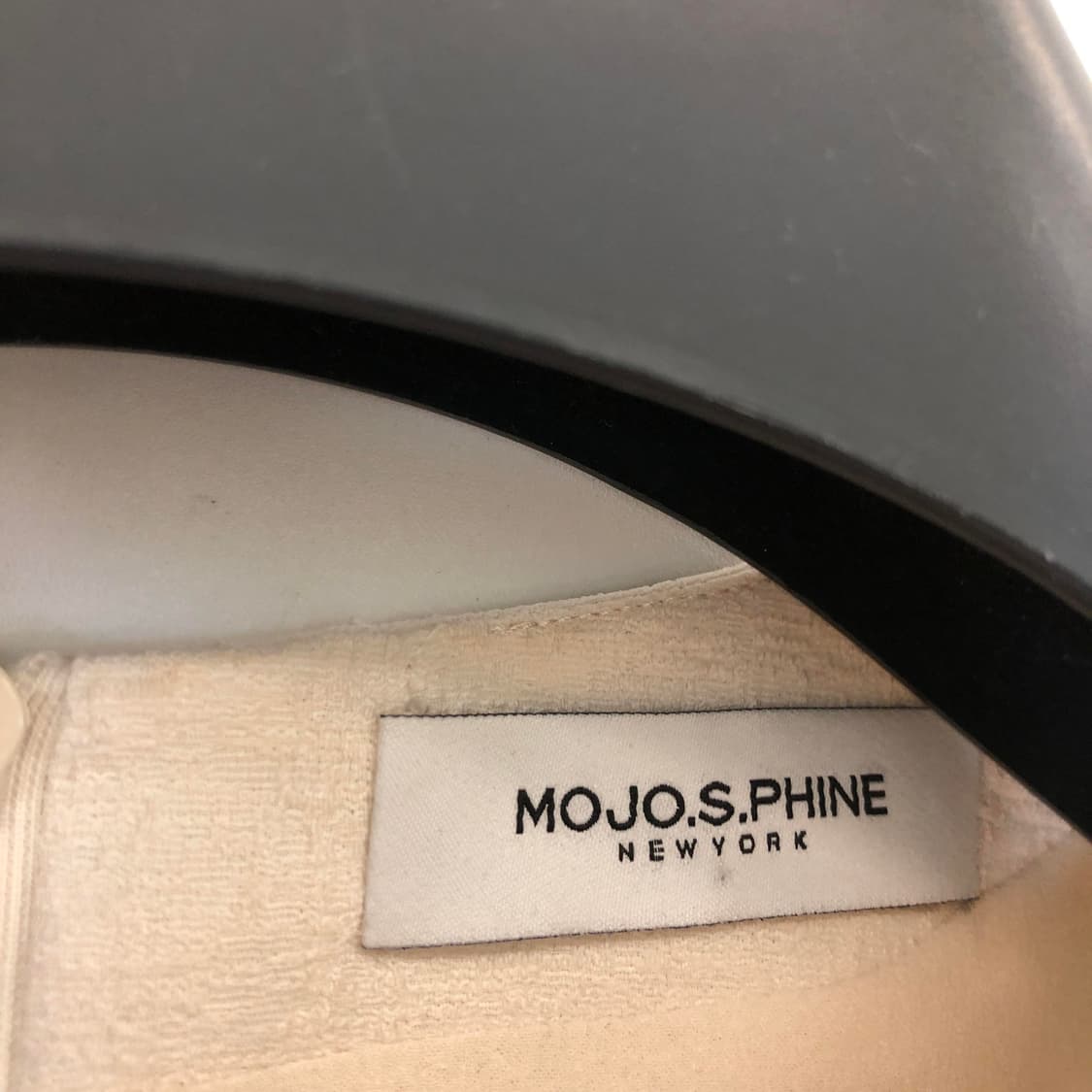 모조에스핀 플리츠 논카라 블라우스 90-170 상품이미지5