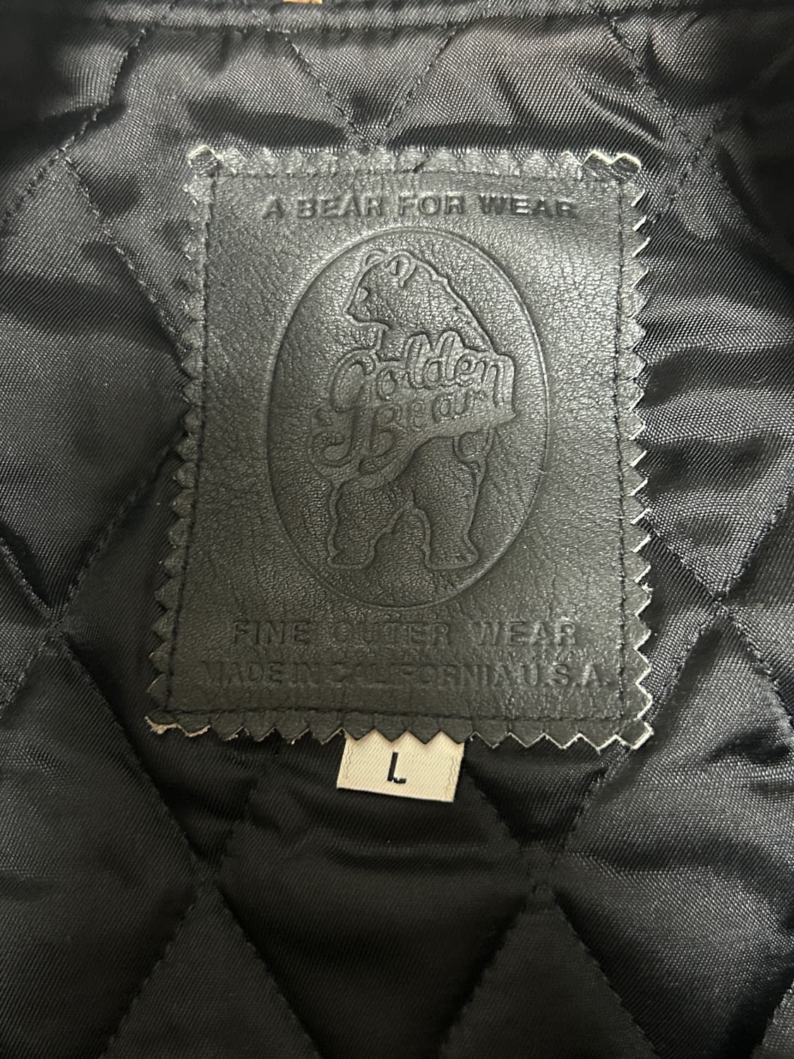 골든베어 바시티자켓 L 상품이미지4