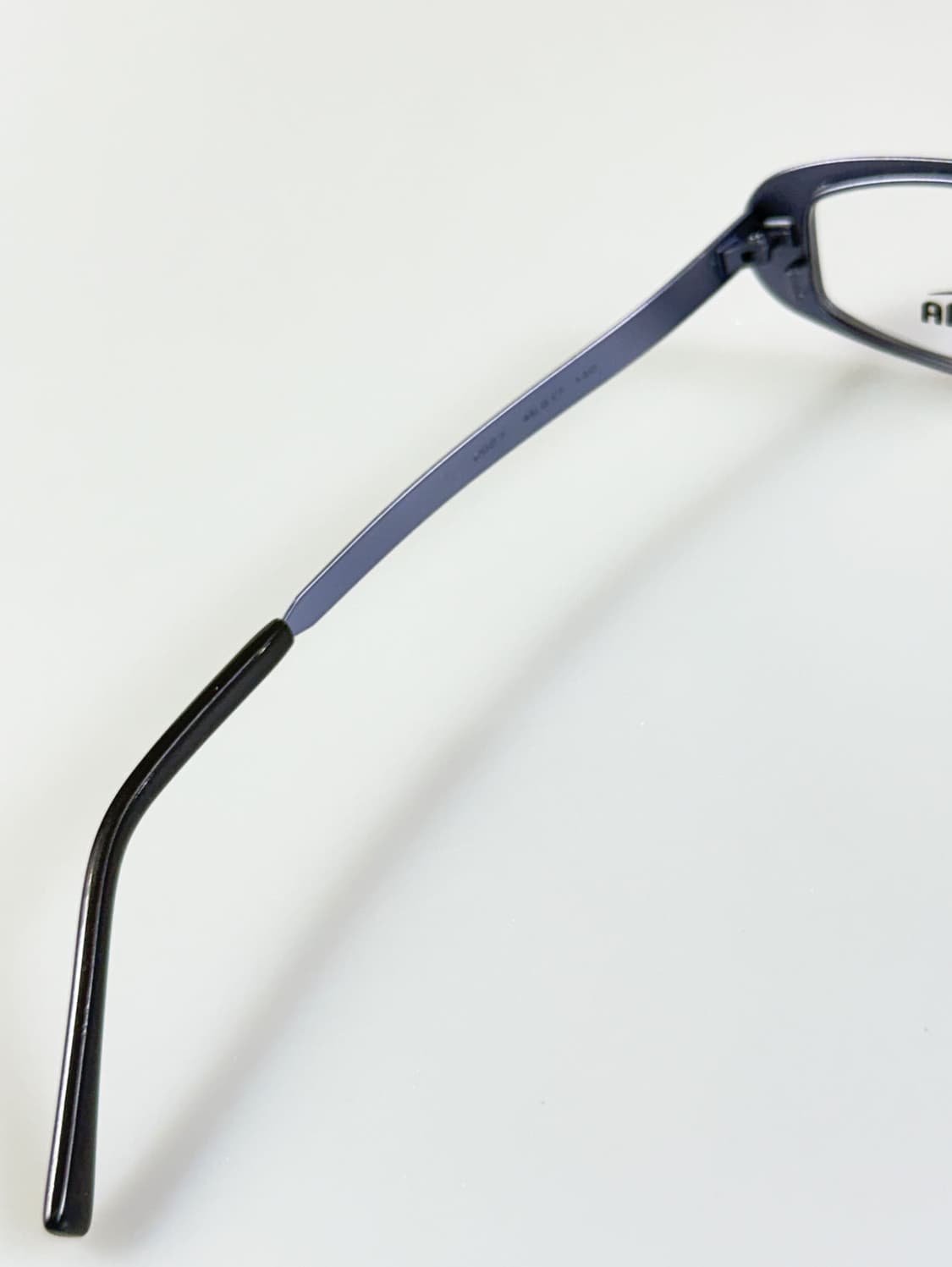 INTIMA 블루 메탈릭 스퀘어 빈티지 안경 상품이미지7