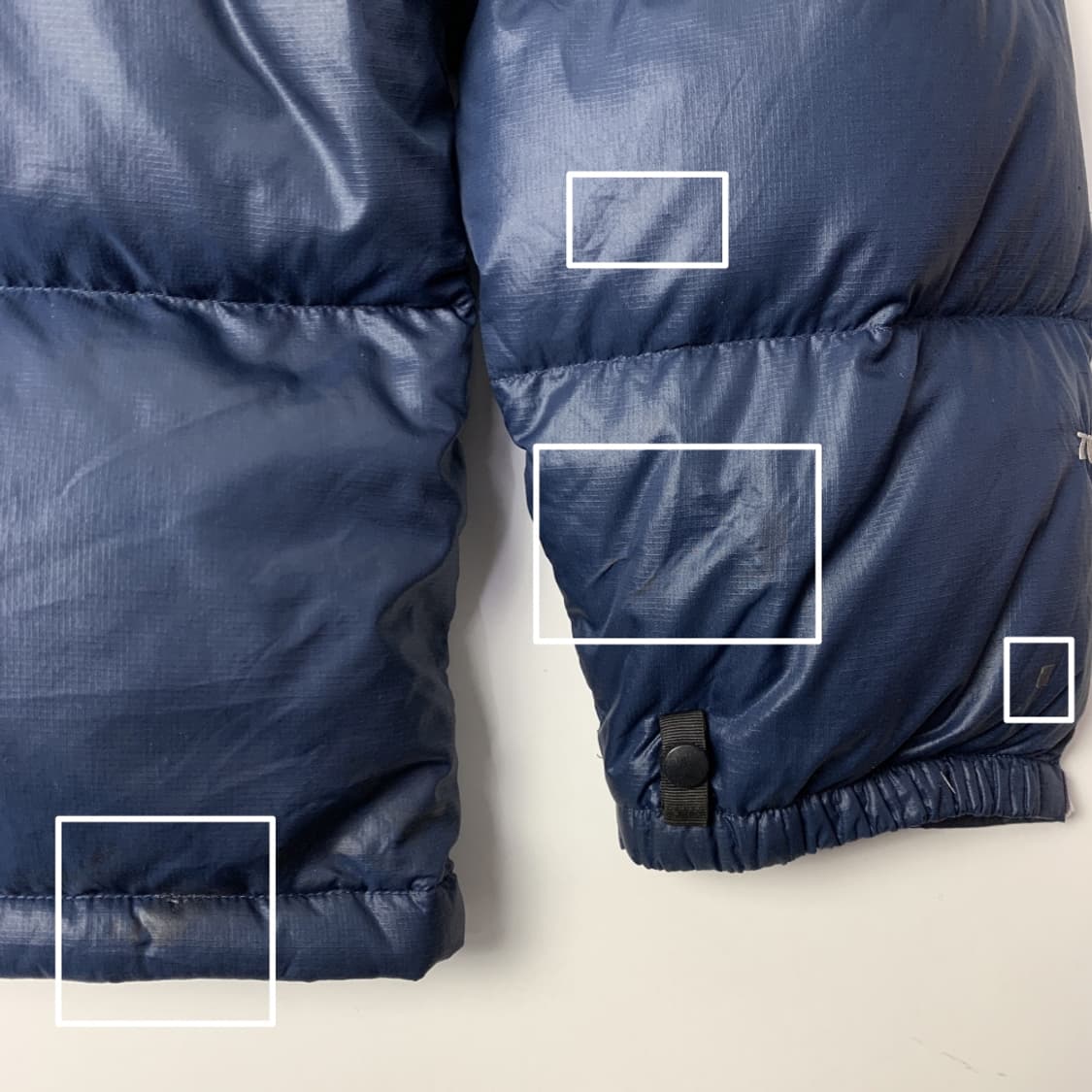 [XL/정품] 노스페이스 700 블루 눕시 패딩 상품이미지9