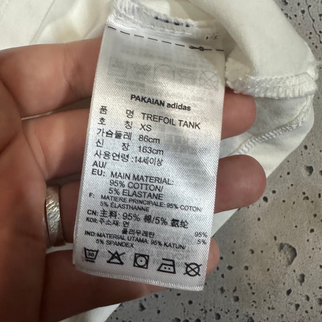 ✨ (바배) 아디다스 트레포일 여성 민소매 나시  상품이미지4