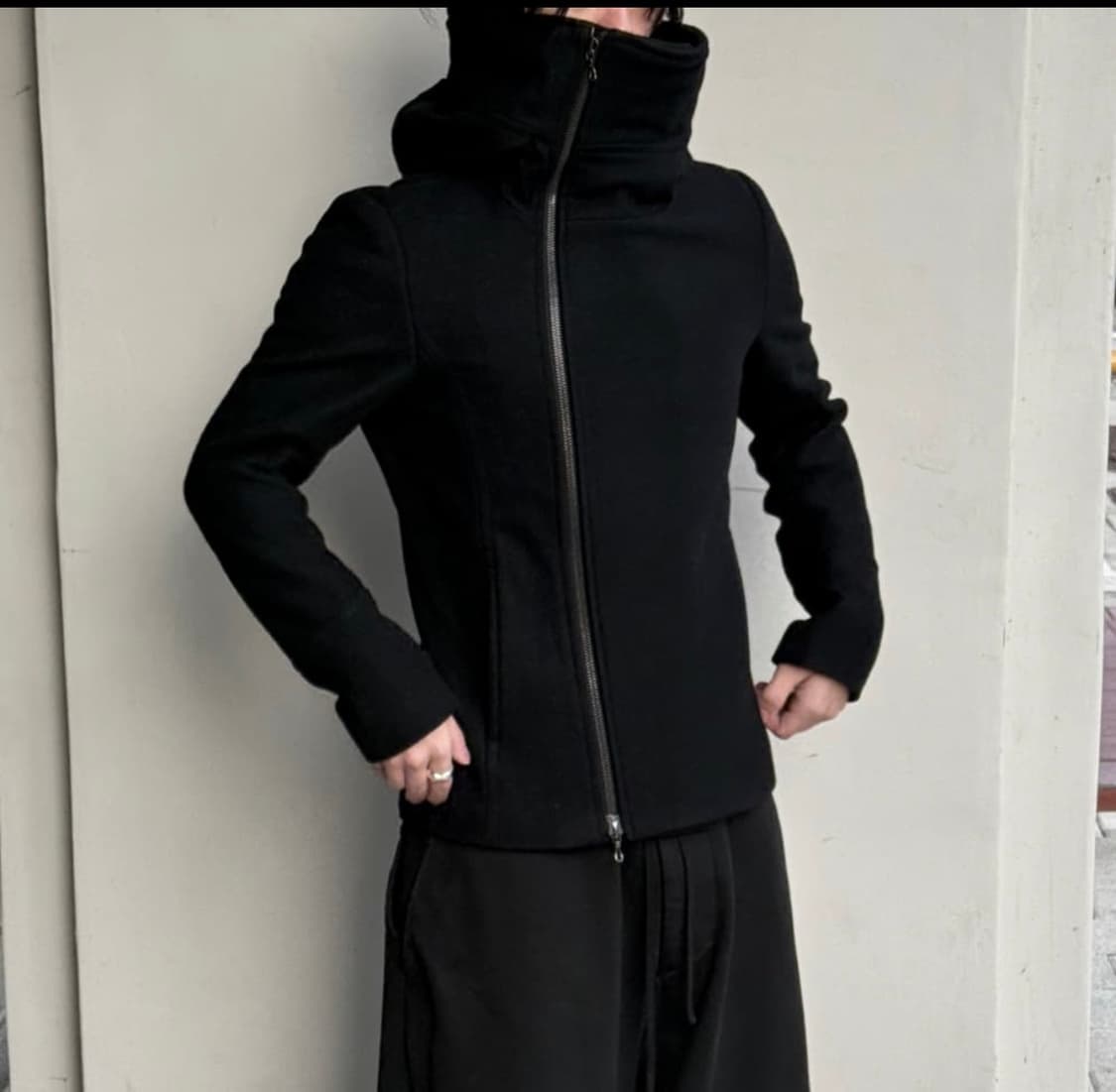 어테치먼트 하이넥 자켓 상품이미지1