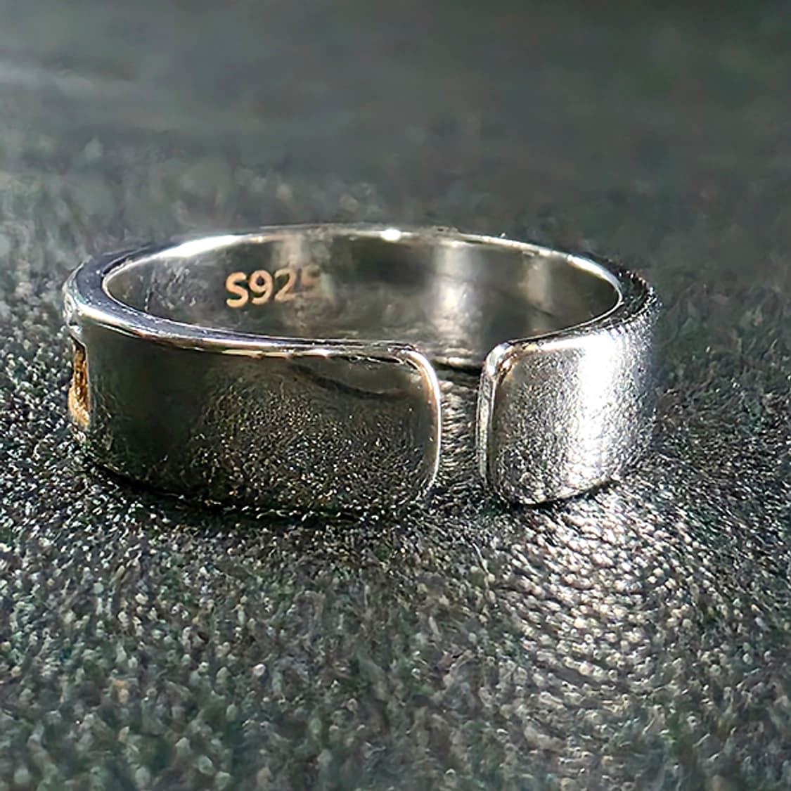 Velmor 실버 남자 엔틱 빈티지 명품 고대 문양 반지 상품이미지4