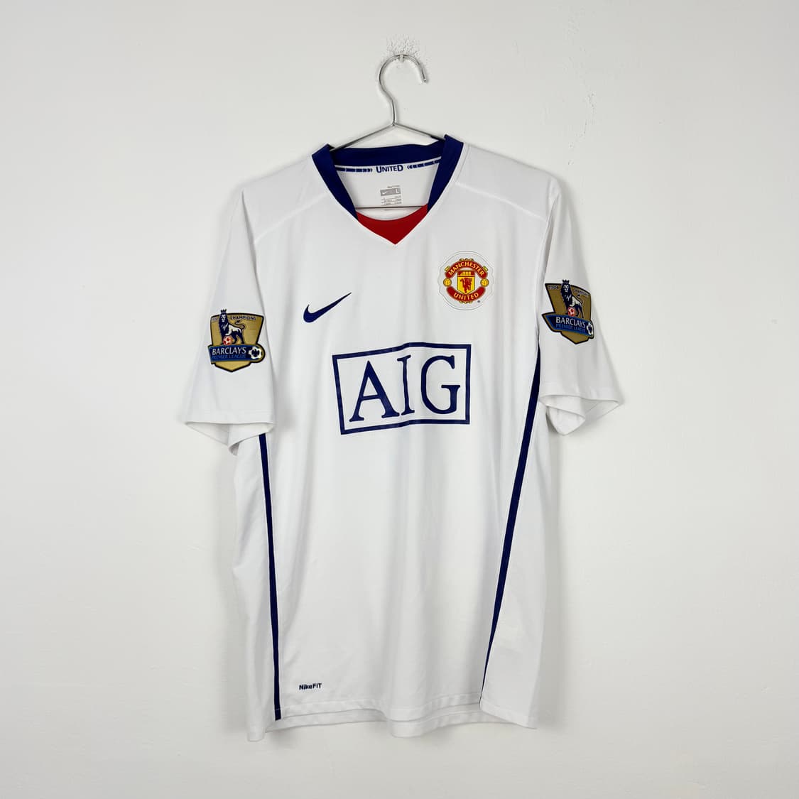 08-09 맨유 어웨이 박지성 유니폼 상품이미지5