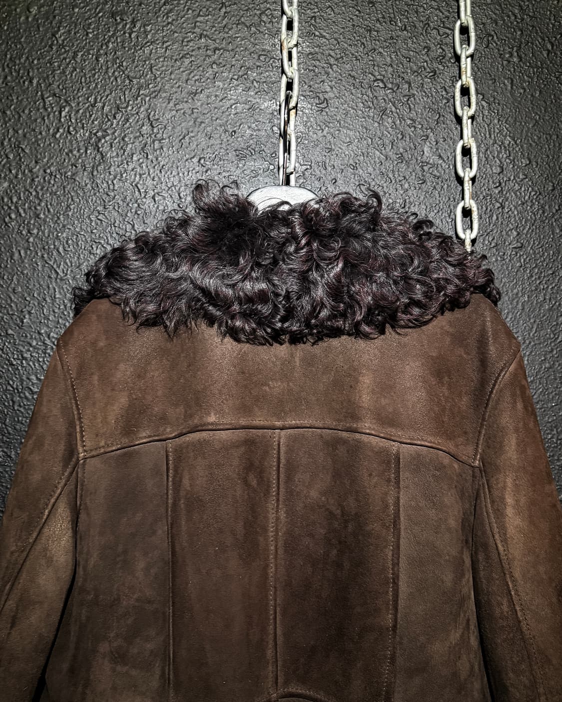 Lamb Fur Shearling Long Coat 상품이미지10