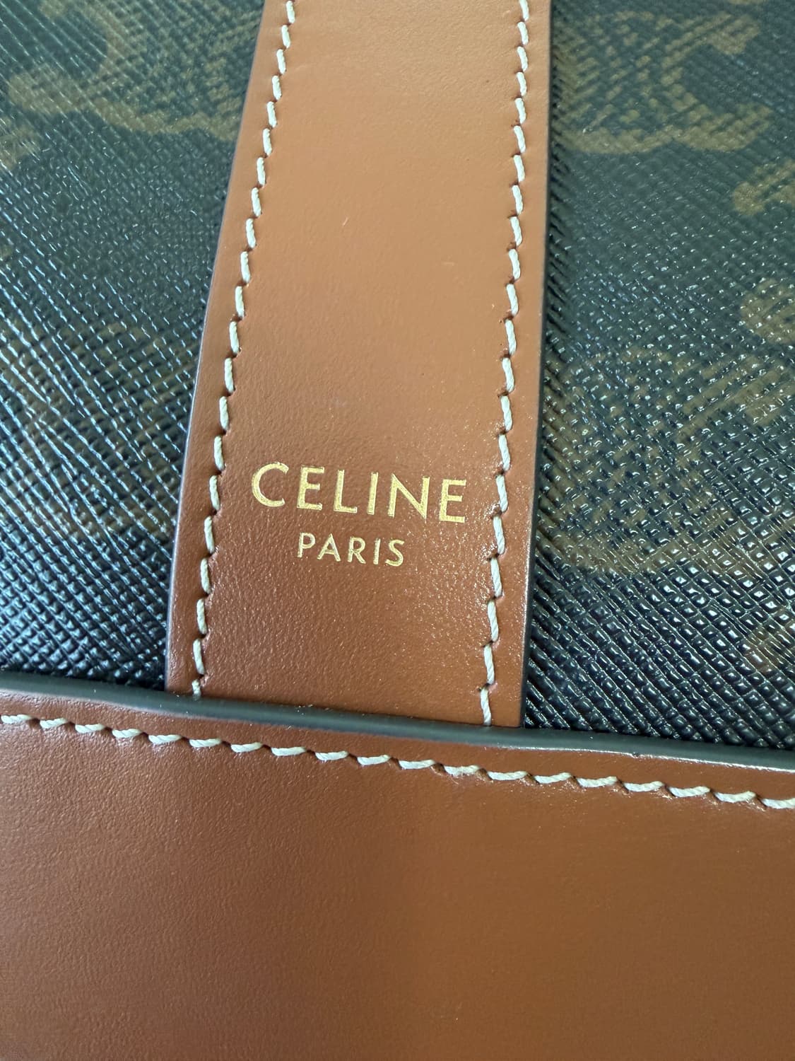 정품 셀린느 트리오페 캔버스 버킷백 스몰 상품이미지2