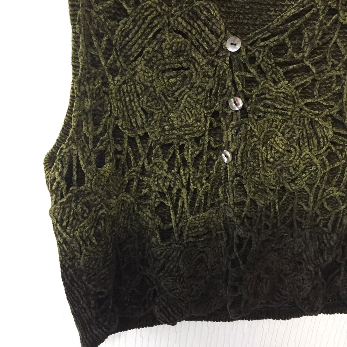 일본 빈티지 뜨개 조끼 가디건 모리걸 코디 상품이미지3
