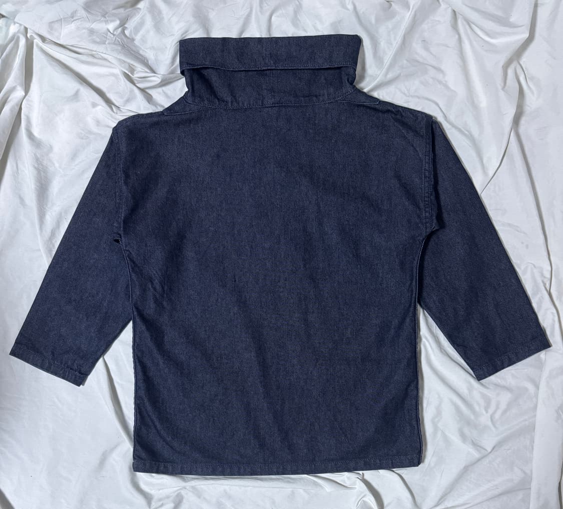 Yamane 페인트 데님 스모크 탑 에비수 상품이미지2