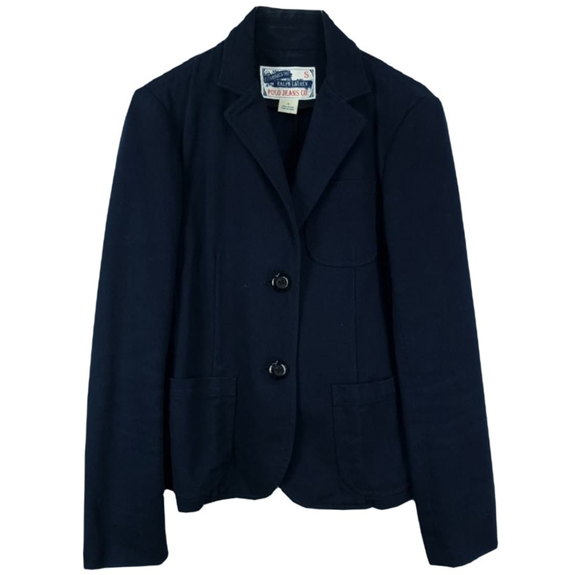 [폴로 랄프로렌] 빈티지 프레이 코튼 블레이저 자켓 네이비 M17572 상품이미지2