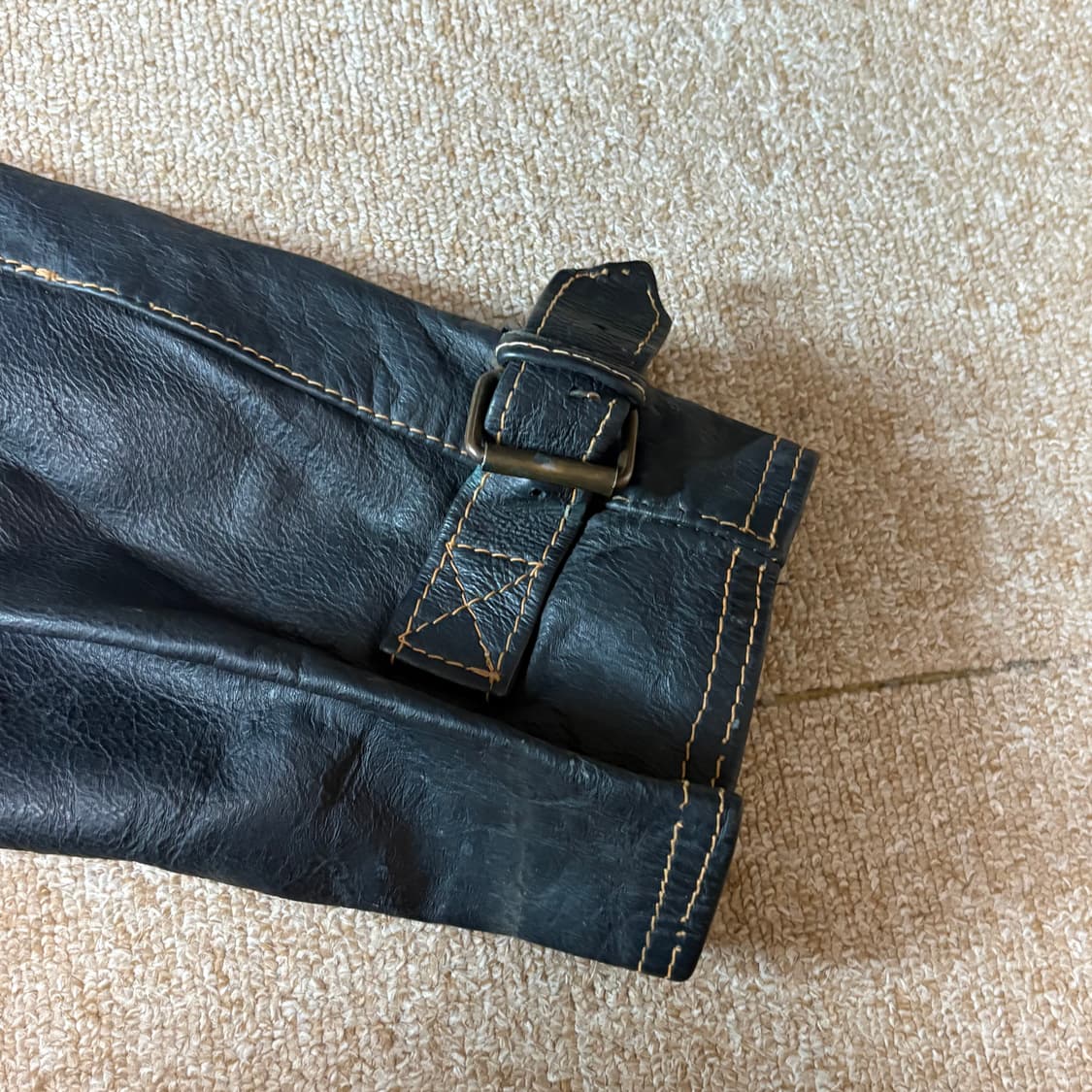 이탈리아 ADVENTURE T백  웨스턴 가죽자켓 상품이미지5